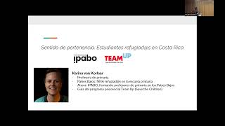Karien van Korlaar on Sense of Belonging of Refugee Students in Costa Rica’s Education System