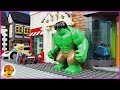 Lego Hulk Pizza and Toilet Fail