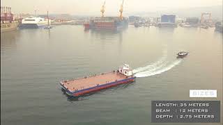 ARENA OFFSHORE - 35m SELF PROPELLED DECK BARGE