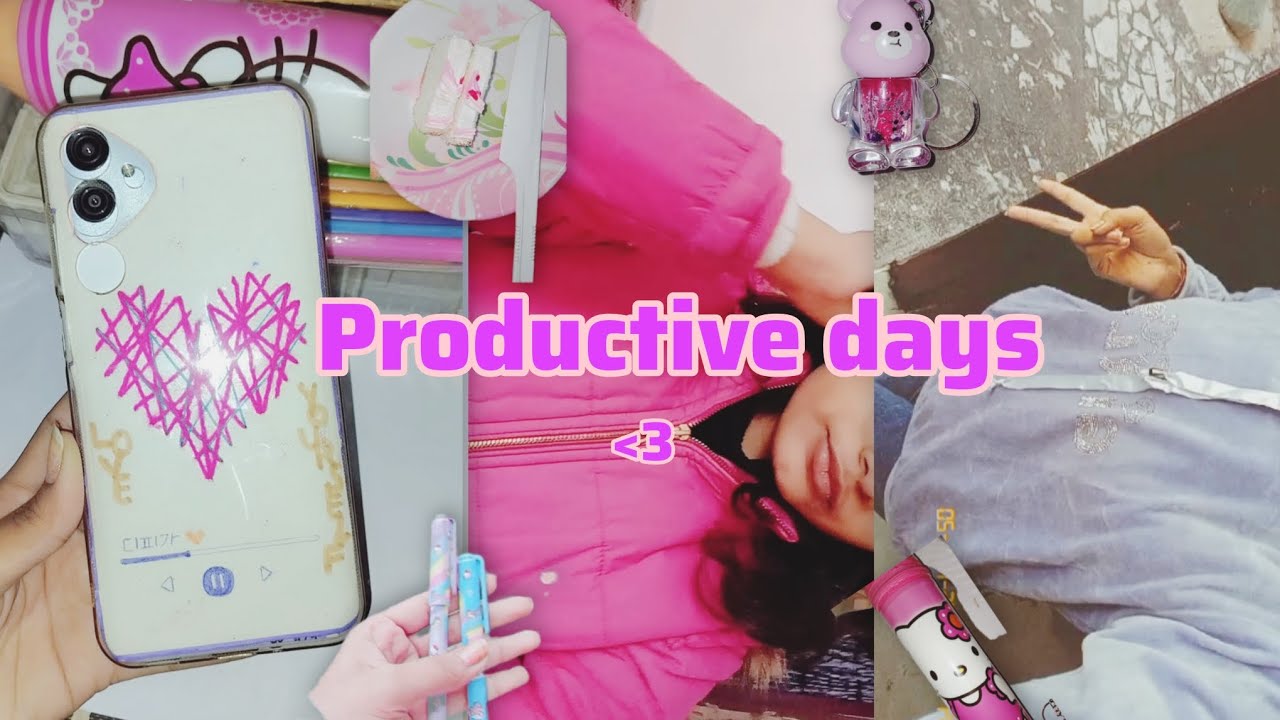 Productive days: Skincare ,Study ,cozy day, Outfits, winterdays