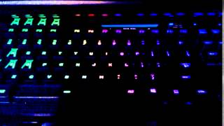 Logitech G910 Orion Mechanical Keyboard Rainbow Pattern