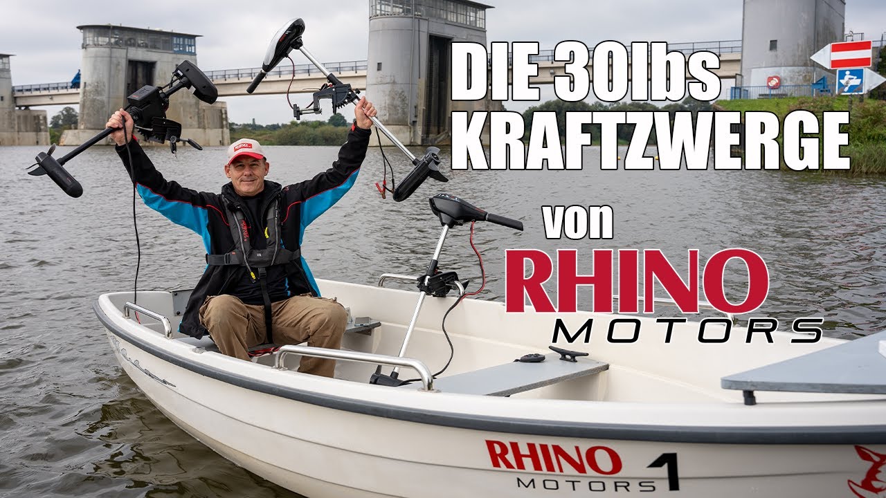 Die 30lbs Kraftzwerge von Rhino Motors! Leicht, handlich, sparsam und doch mit viel Power.
