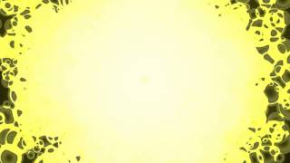 Background FREE FOOTAGE HD Yellow Bubble Sphere ANIMATION