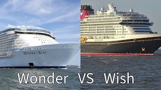 Wonder of the Seas VS Disney Wish |Horn battle -CLS ANE ERA -Roblox