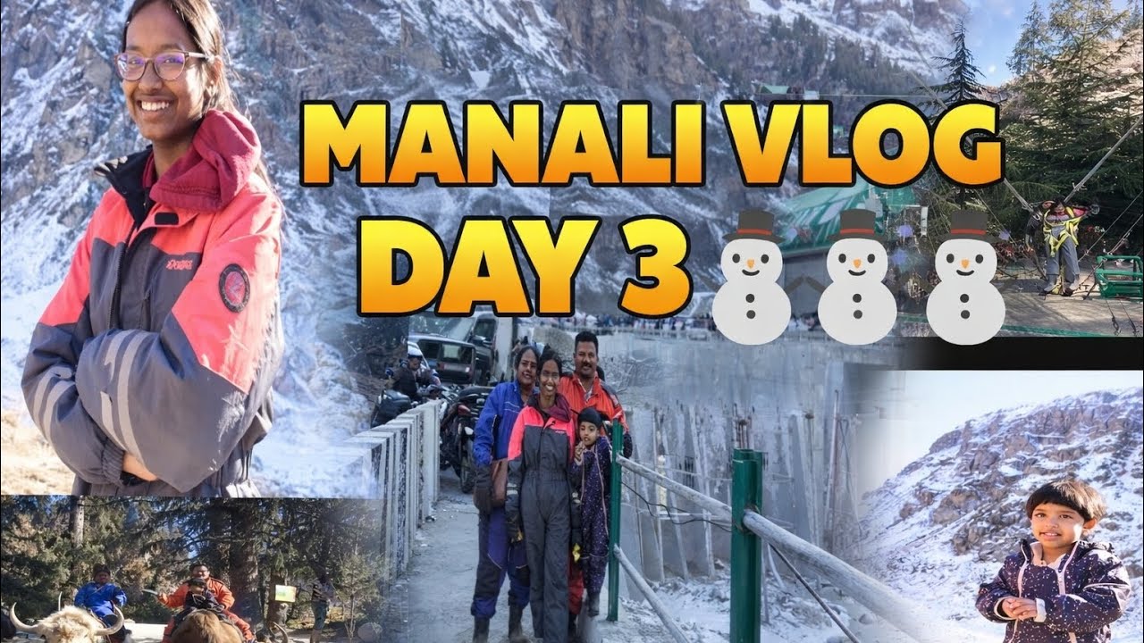 MANALI FULL DAY VLOG-3😱😍🥳#Vasthralokam#explore#అసలు మిస్ అవ్వద్దు ⛄😱