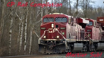 CP Trains Running The Mactier Sub Spring 2022 Compilation!