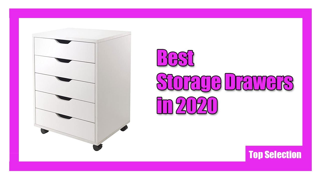 5 Best Storage Drawers in 2020 - YouTube