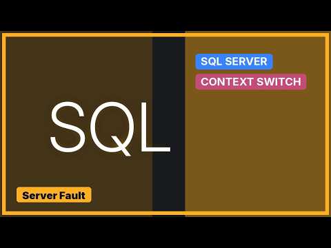 DevOps & SysAdmins: High context switches on SQL Server box (2 Solutions!!)