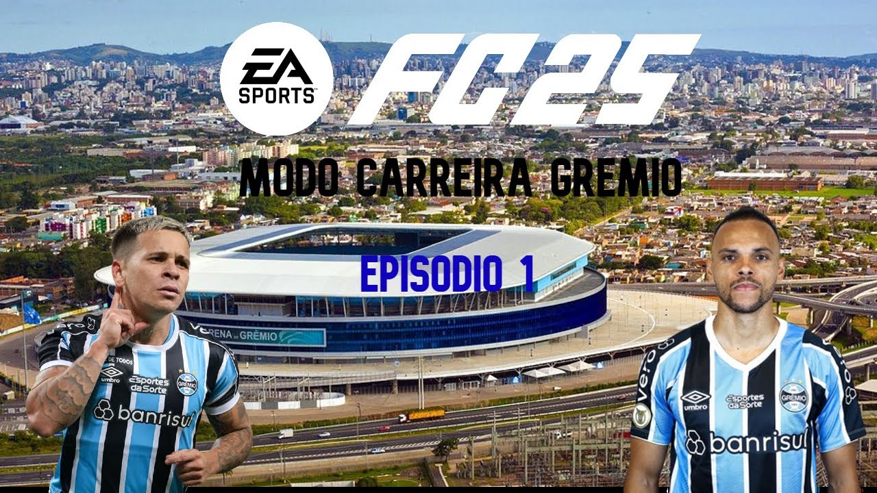 ESTÁ NA HORA DE REERGUER O IMORTAL! FC25 I Modo Carreira Grêmio