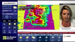 TWN Local Forecast & Storm Coverage - August 31st, 2021
