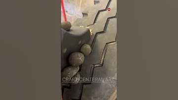 The Most Amazing Process of Retreading Old Tyre #shortsvideo #viral #amazing #skills #fyp