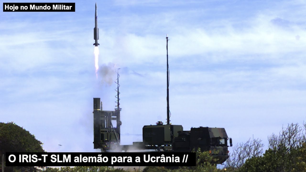 O IRIS-T SLM alemão para a Ucrânia