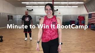 Minute to Win It Boot Camp Workout