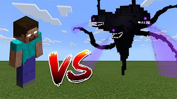 マインクラフトへロブラインvsウィザーストーム