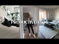 PRODUCTIVE VLOG: teaching classes, new living room rug + winter skincare routine