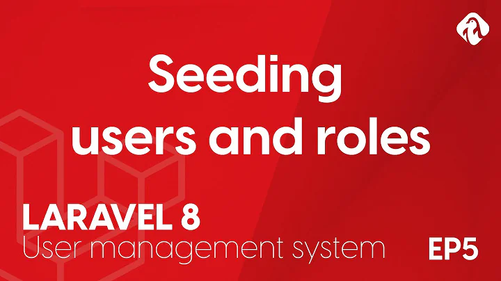 Seeding users and roles using faker - EP5 - Laravel 8 User Login and Management System