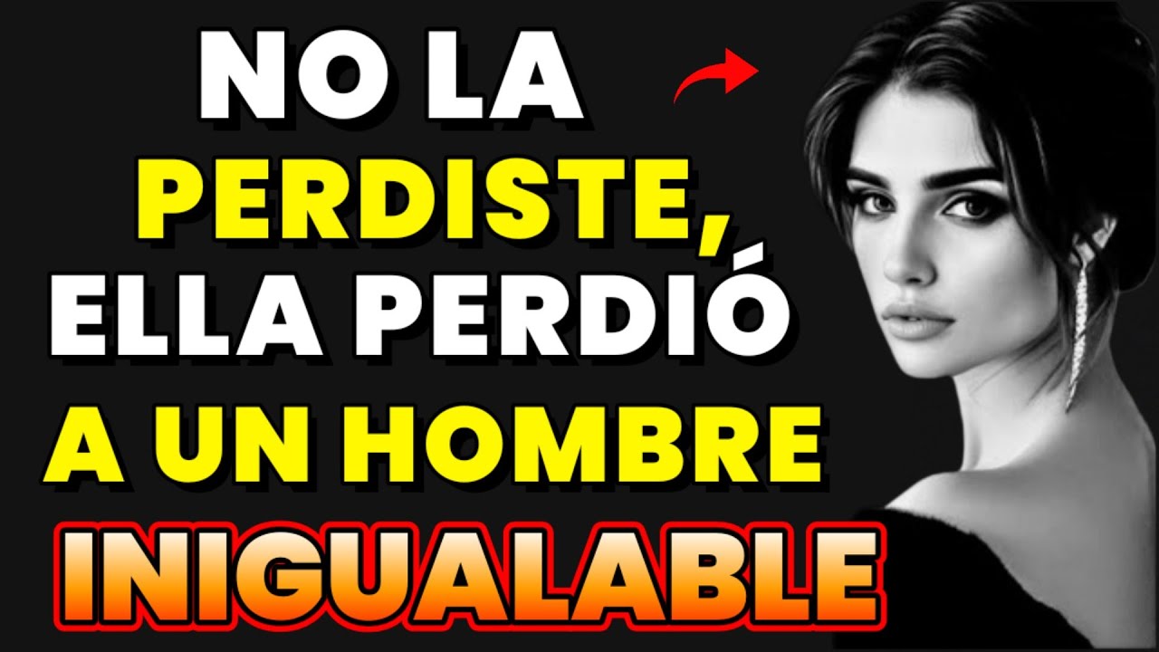 Usted No La Perdió. Perdió al hombre que nunca volverá a encontrar ~ Estoicismo