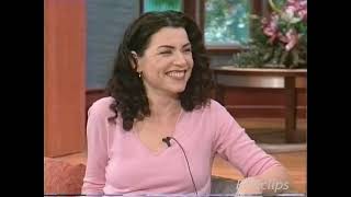Julianna Margulies - "My hair looked like yours" - Howie - April 1999