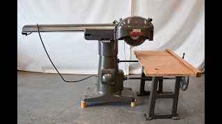 Solid Wadkin Radial Arm Saw | GFP Machines