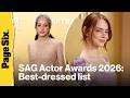 SAG Actor Awards 2026: See who made our best-dressed list | Currently Trending