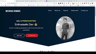 Build an Awesome Portfolio website using React JS | Part - 1 | Hero Section News