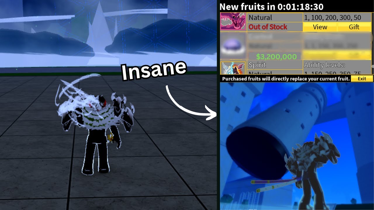 Buying The Most EXPENSIVE Fruit In Stock Blox Fruits YouTube