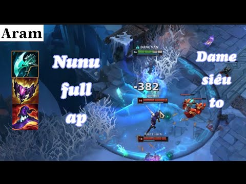 [Aram lol] Liên Minh Huyền Thoại Aram #8: Nunu Full Ap Và Những Cú Ủi Đi Vào Lòng Đất