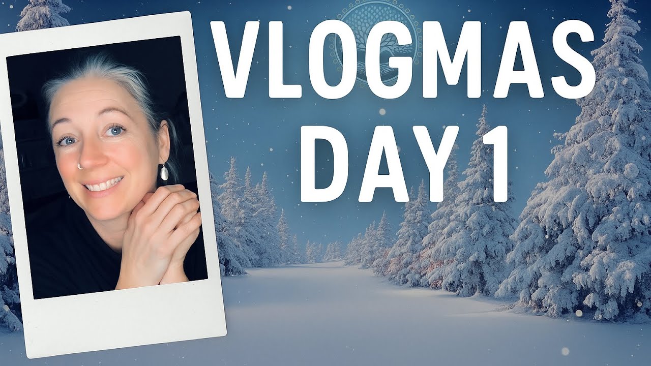 Vlogmas- Day 1- Driving through the Canadian Rockies, Advent Knitting and it’s great to be home. 