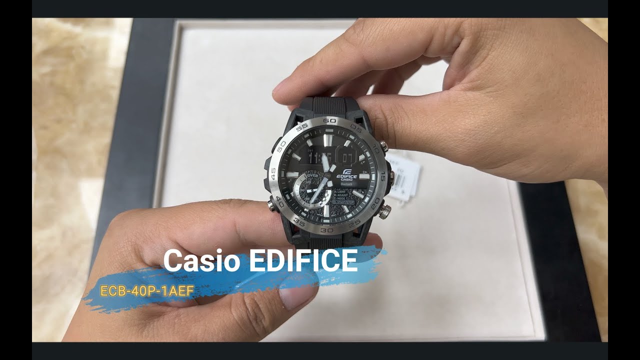 Reloj Casio Hombre ECB-40MP-1AEF