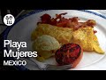 Brunch at Oceana Restaurant Inside The Secrets Playa Mujeres Resort in Mexico