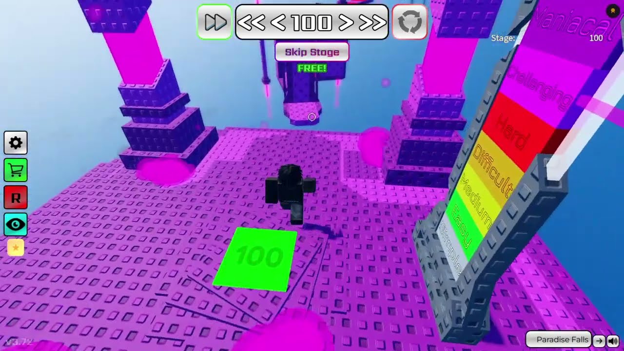 Challenging Level Obby ft Hayden