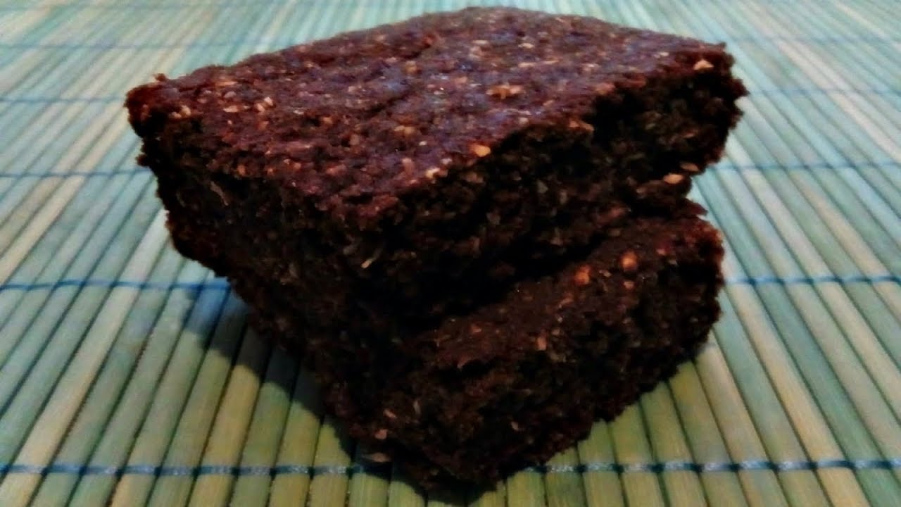 Hindistan cevizli browni kek (vegan tarifi) YouTube