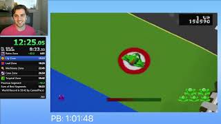 [FWR] 58:43 Frogger: He's Back! 100% Speedrun