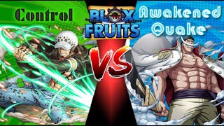 QUAKE vs DOUGH AWAKENING #bloxfruits #quake #dough #frutadeldiablo