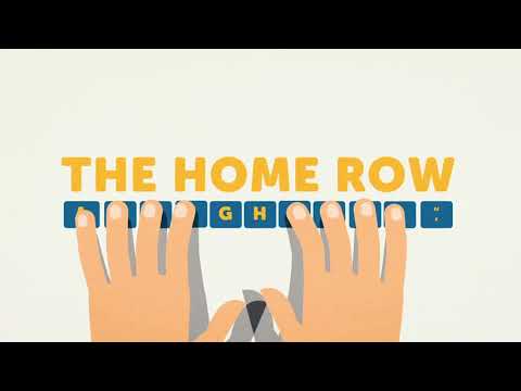 Video: Vad är home row i master typing?