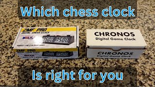ZMF Pro and Chrono GX chess clock physical characteristics compared screenshot 2