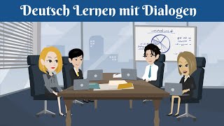 Deutsch Lernen Mit Dialogen | Deutsch Lernen | Gespräch auf Deutsch - LEARN GERMAN | part 08