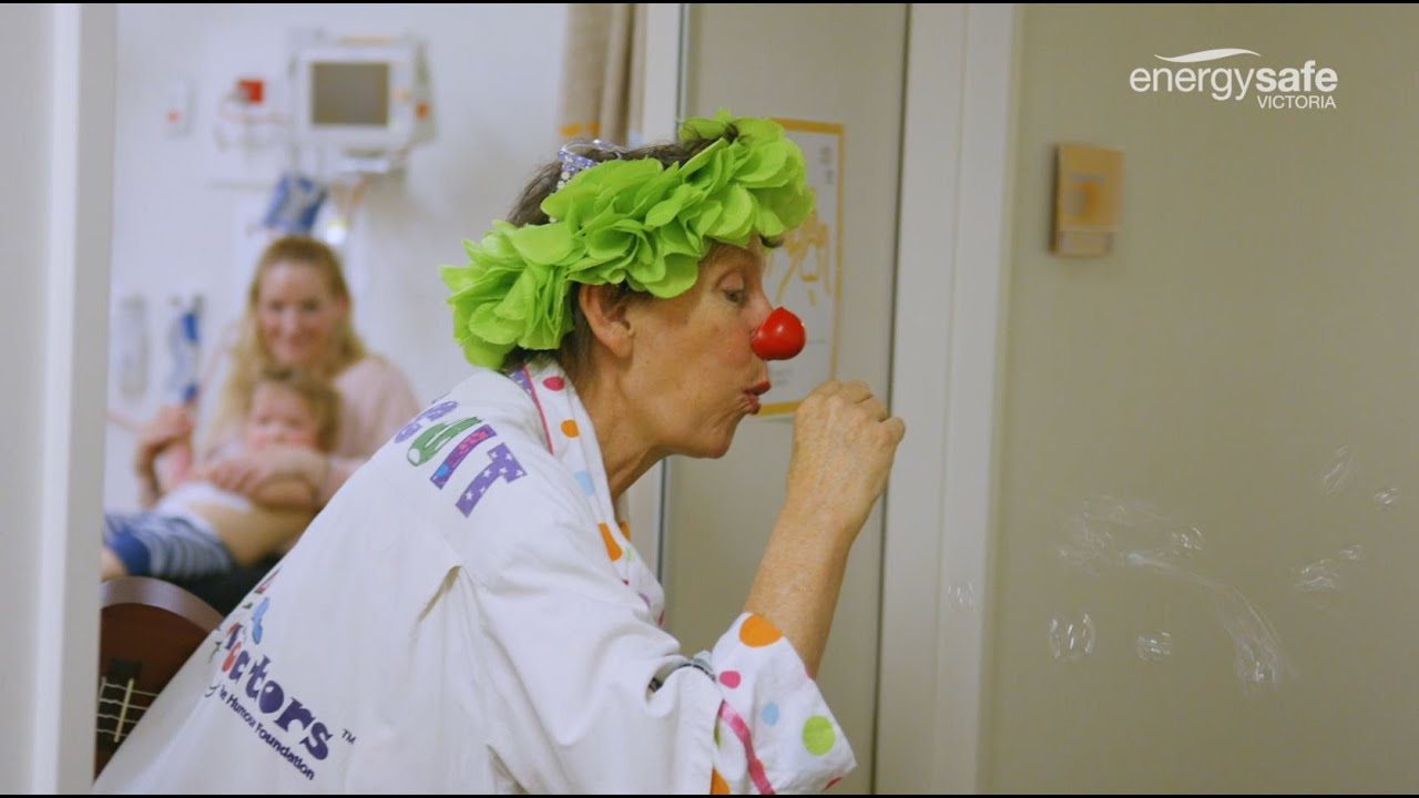 Energy Safe Victoria's partnership with the Clown Doctors