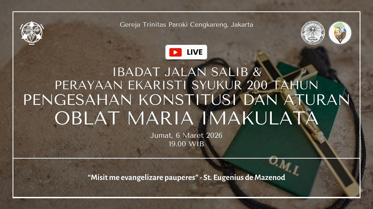 Perayaan Ekaristi Syukur 200 Tahun Pengesahan Konstitusi dan Aturan Oblat Maria Imakulata