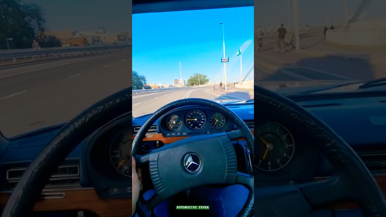 Mercedes Benz 450SE w116 4.5L extremely beautiful 