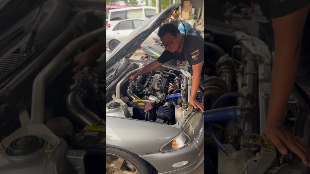 Wira Gsr turbo with G25-550 bunyi pon mcm turbo standby nak pacak boost je 