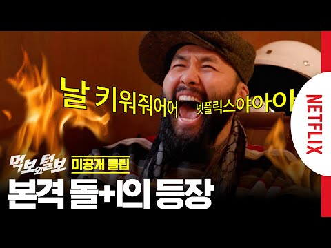 넷플릭스 예능에 미X 장모종 출현 | 먹보와 털보 | 넷플릭스