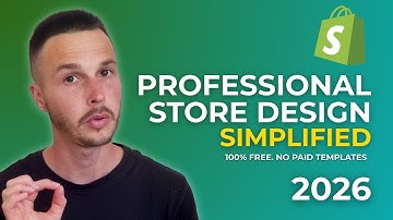 Professional Shopify Store Design Made Simple (2026)