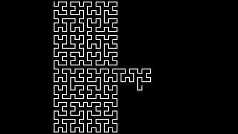 Hilbert Curve animation
