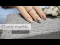 [nail]2020 自爪を生かした　垢抜け 艶マーブルのつくりかた。