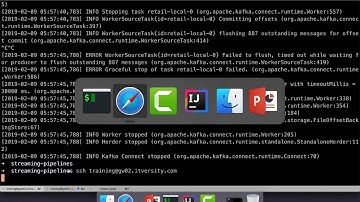 Streaming Data Pipelines Demo - Run on Cluster
