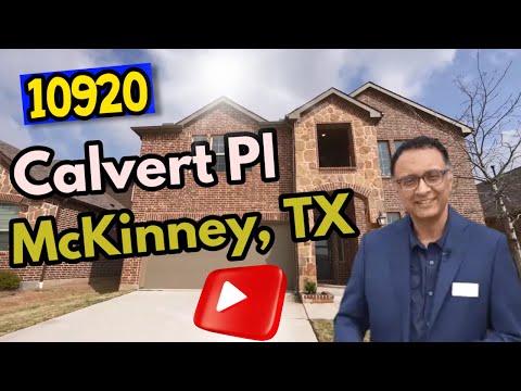 10920 Calvert Pl, McKinney, TX home video tour