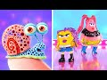 Bob l'éponge et Patrick dans Kpop Demon Hunters ! Livre de jeux en papier ultime de Bikini Bottom