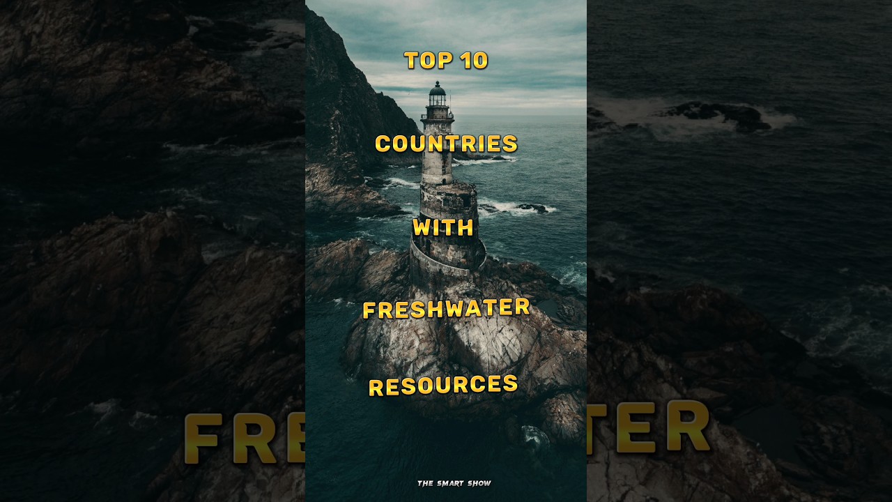 Top 10 countries with freshwater resources 