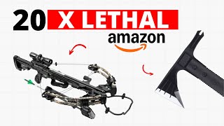 Celebrity 20 LETHAL Weapons On Amazon That Don't Need Gunpowder! Profile